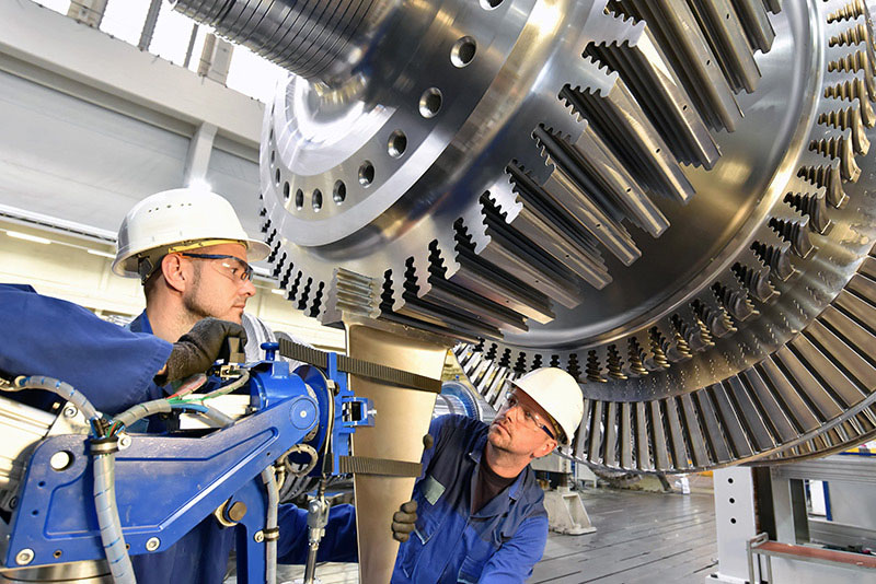 Karftwerksbetrieb und Technik